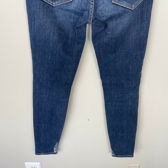 Frame Le High Skinny Distressed Jeans Size 24 Full Length Redgrave Wash Pockets - Picture 8 of 9